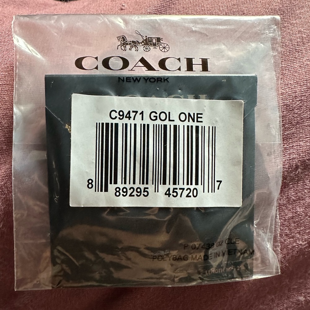 COACH Script Necklace - Picture 4 of 4